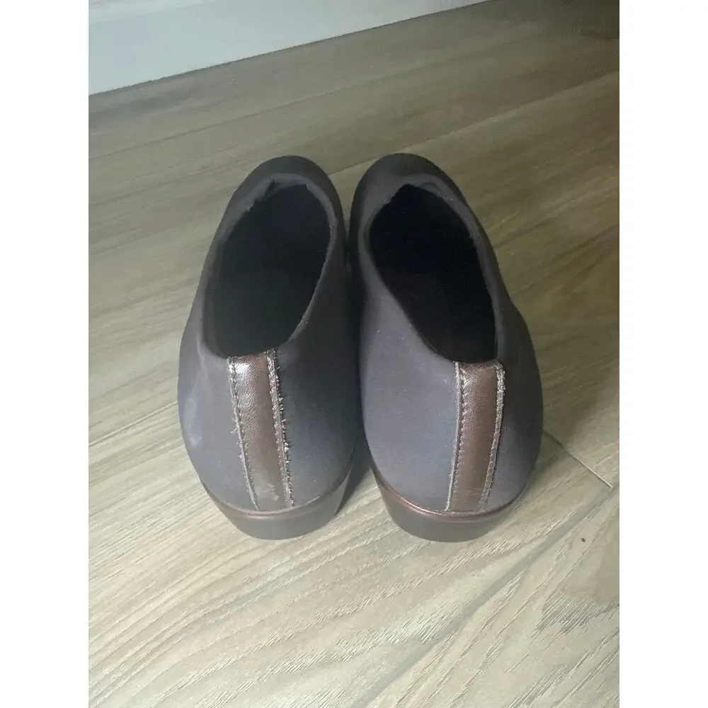 NEW SAS Bliss Women's Tripad Slip On Wedges Shoes Black Size 9.5 W USA NEW